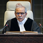 The President of the Court, HE Judge Nawaf Salam 