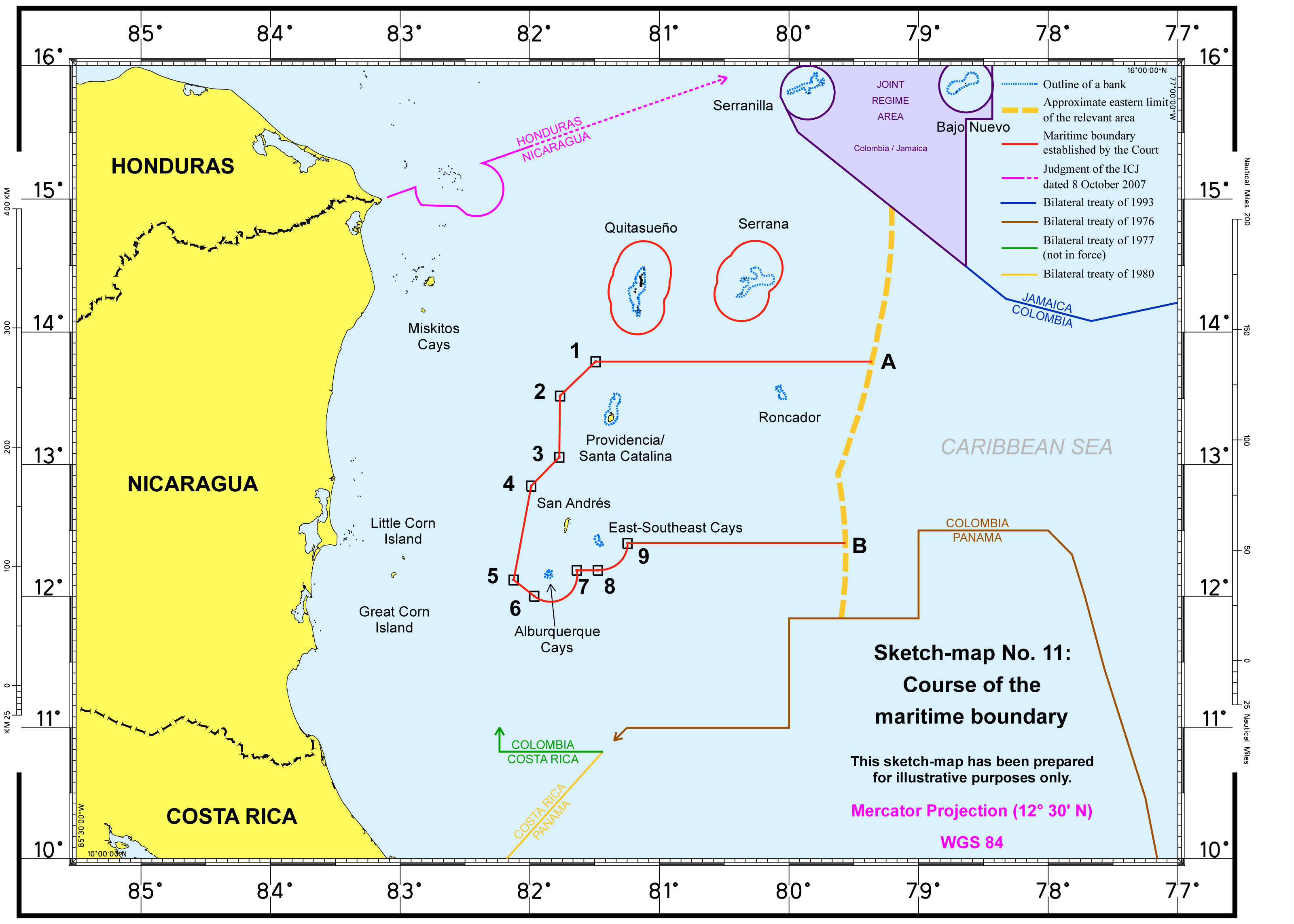 Territorial and Maritime Dispute (Nicaragua v. Colombia) Reading of