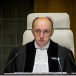 ICJ President, H.E. Judge Peter Tomka, at the opening of the public hearings over the Proceedings instituted by Timor-Leste against Australia (Request for the indication of provisional measures filed by Timor-Leste).