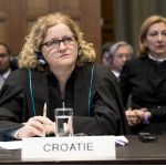 Application of the Convention on the Prevention and Punishment of the Crime of Genocide (Croatia v. Serbia) - Judgment - Public sitting of Tuesday 3 February 2015 - The Agent of Croatia, Mrs Vesna Crni?-Groti?. 