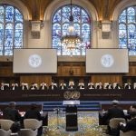 ICJ Judges on the opening day of the hearings.