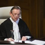 The Registrar of the Court, H.E. Mr Philippe Couvreur, on 17 March 2016. 