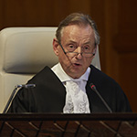 The Registrar of the Court, H.E. Mr. Philippe Couvreur, on 6 June 2018 (delivery of the Judgment of the Court) 