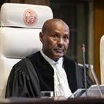 The President of the Court, H.E. Judge Abdulqawi Ahmed Yusuf, on 3 October 2018 (delivery of the Order of the Court)