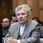 The Agent of the Islamic Republic of Iran, Mr. Mohsen Mohebi, on 13 February 2019 (delivery of the Judgment of the Court) 