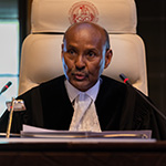 The President of the Court, H.E. Judge Abdulqawi Ahmed Yusuf, 14 June 2019 (delivery of the Order of the Court)