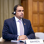Mr. Basam Ahmed Ali Ahmed Marzooq, Deputy Chief of Mission, Embassy of Bahrain to Belgium 