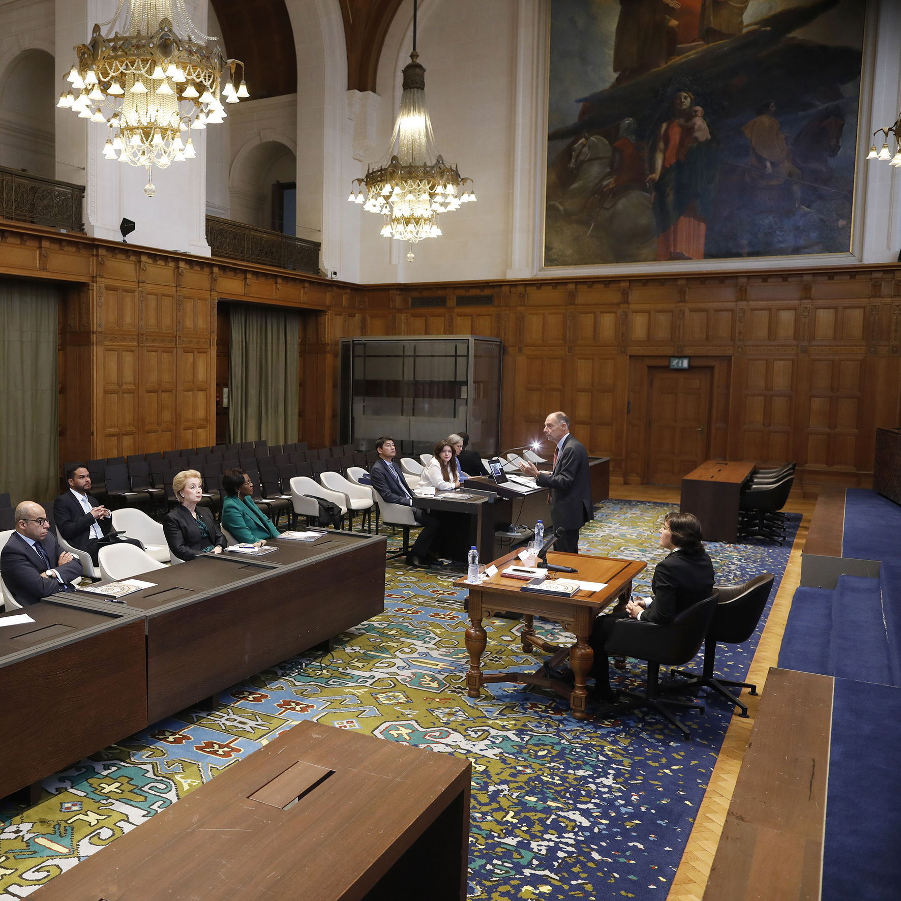 Session d'information pour les représentants diplomatiques sur les activités de la Cour internationale de Justice et de la Cour permanente d'arbitrage