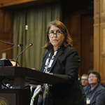 Agent of Portugal, Ms Patrícia Galvão Teles, Director of the Department of Legal Affairs, Ministry of Foreign Affairs of the Portuguese Republic, and member of the International Law Commission