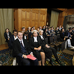 View of the ICJ courtroom on the day of the oral observations of the intervening States