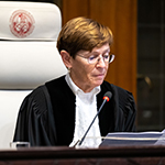 The President of the Court, HE Judge Joan E. Donoghue