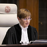 The President of the Court, HE Judge Joan E. Donoghue 