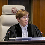 The President of the Court, HE Judge Joan E. Donoghue 