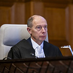The Registrar of the Court, HE Mr Philippe Gautier 