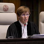 The President of the Court, HE Judge Joan E. Donoghue