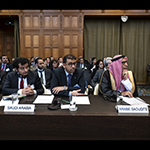 Members of the delegation of Saudi Arabia