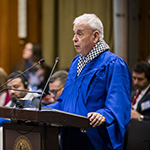 Mr Ahmed El Gehani, Libyan representative to the International Criminal Court 