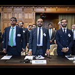 Members of the delegation of Pakistan