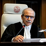 The President of the Court, HE Judge Nawaf Salam