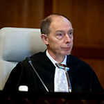 The Registrar of the Court, HE Mr Philippe Gautier