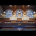 The Members of the Court at the start of the hearings 