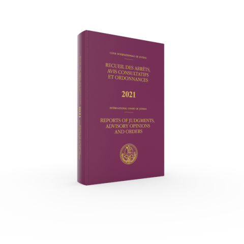 cover page of I.C.J. Reports 2021 