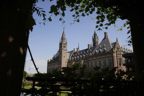 View of the Peace Palace