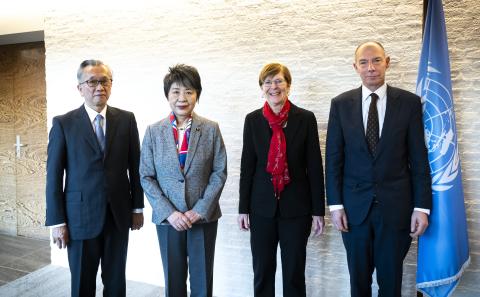 Visit of the Minister for Foreign Affairs of Japan