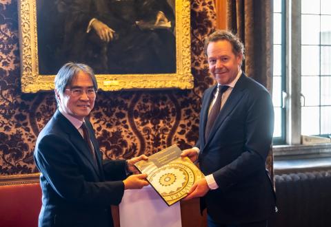 Visit of Mr David van Weel