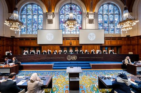 members of the Court during the hearings