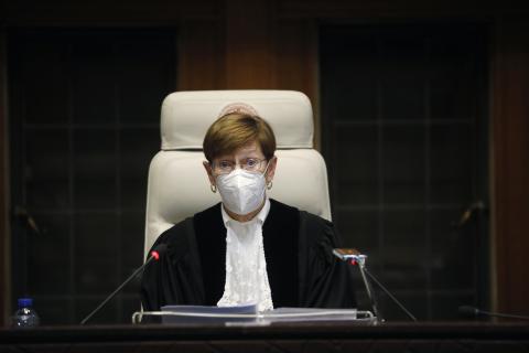 The President of the Court, H.E. Judge Joan E. Donoghue The President of the Court, H.E. Judge Joan E. Donoghue