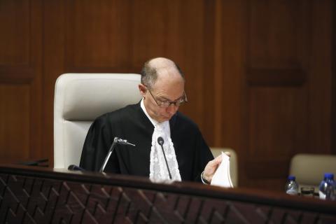 The Registrar of the Court, H.E. Mr. Philippe Gautier The Registrar of the Court, H.E. Mr. Philippe Gautier