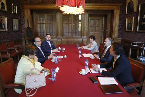 Visit of HE Mr Mario Búcaro Flores, Minister for Foreign Affairs of Guatemala, to the International Court of Justice Visit of HE Mr Mario Búcaro Flores, Minister for Foreign Affairs of Guatemala, to the International Court of Justice