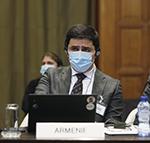 The Agent of Armenia, H.E. Mr. Yeghishe Kirakosyan The Agent of Armenia, H.E. Mr. Yeghishe Kirakosyan