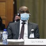 The Agent of Guyana, Hon. Carl B. Greenidge The Agent of Guyana, Hon. Carl B. Greenidge