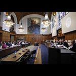 View of the ICJ Courtroom View of the ICJ Courtroom
