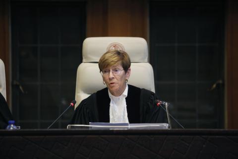 HE Judge Joan E. Donoghue, President of the Court HE Judge Joan E. Donoghue, President of the Court