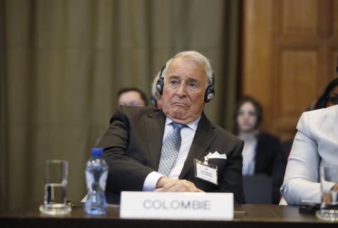 The Agent of Colombia, HE Mr Eduardo Valencia-Ospina The Agent of Colombia, HE Mr Eduardo Valencia-Ospina
