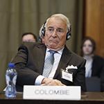 The Agent of Colombia, HE Mr Eduardo Valencia-Ospina The Agent of Colombia, HE Mr Eduardo Valencia-Ospina