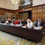 Members of the Delegation of Ukraine, on the second day of the hearings Members of the Delegation of Ukraine, on the second day of the hearings