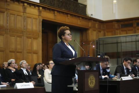Co-Agent of Poland, HE Ms Margareta Kassangana, Ambassador of the Republic of Poland to the Kingdom of the Netherlands Co-Agent of Poland, HE Ms Margareta Kassangana, Ambassador of the Republic of Poland to the Kingdom of the Netherlands