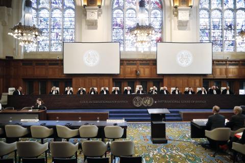 The Members of the Court at the start of the hearing The Members of the Court at the start of the hearing
