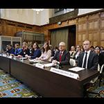 Members of the Delegation of the Applicants at the start of the hearing Members of the Delegation of the Applicants at the start of the hearing