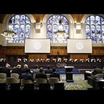 The Members of the Court at the start of the hearings The Members of the Court at the start of the hearings