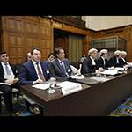 Members of the Delegation of Azerbaijan at the opening of the hearings Members of the Delegation of Azerbaijan at the opening of the hearings