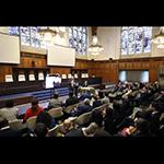 The diplomatic representatives attend an information session on the activities of the International Court of Justice The diplomatic representatives attend an information session on the activities of the International Court of Justice