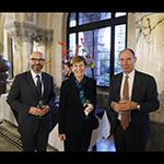 From left to right: HE Mr Marcin Czepelak, Secretary-General of the Permanent Court of Arbitration, HE Judge Joan E. Donoghue, President of the International Court of Justice and HE Mr Philippe Gautier Registrar of the International Court of Justice From left to right: HE Mr Marcin Czepelak, Secretary-General of the Permanent Court of Arbitration, HE Judge Joan E. Donoghue, President of the International Court of Justice and HE Mr Philippe Gautier Registrar of the International Court of Justice