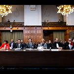 Members of the Delegation of Venezuela at the opening of the hearings Members of the Delegation of Venezuela at the opening of the hearings