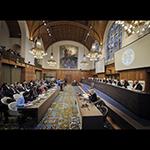 View of the ICJ courtroom on the second day of the hearings View of the ICJ courtroom on the second day of the hearings