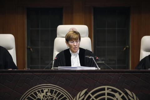 The President of the Court, H.E. Judge Joan E. Donoghue The President of the Court, H.E. Judge Joan E. Donoghue